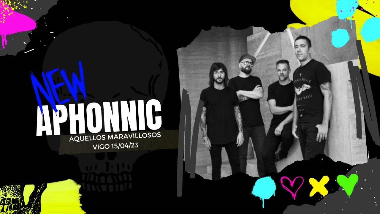 Aphonnic - Aquellos Maravillosos (directo sala MasterClub - Vigo 14/04/2023)&nbsp;Insta&nbsp;360&nbsp;x3
