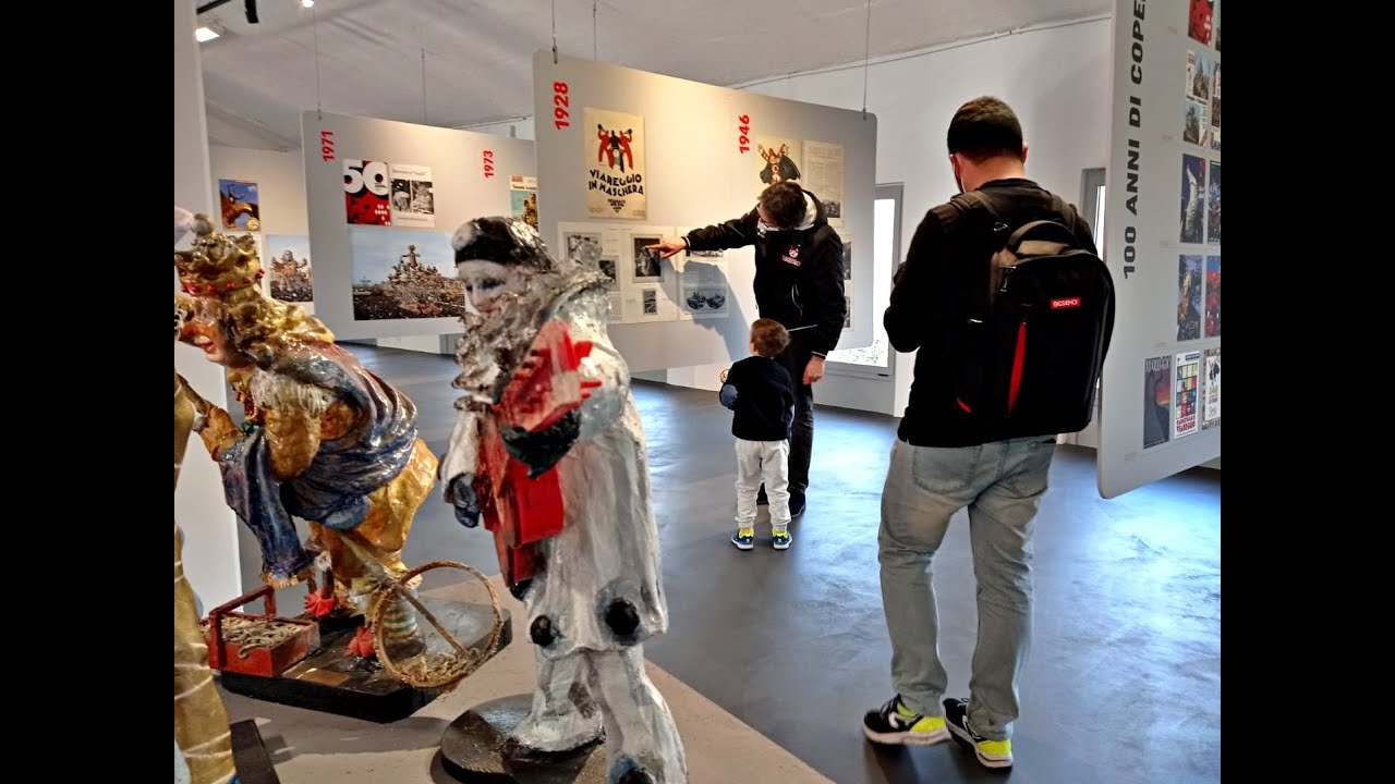 Un giorno al museo del Carnevale di Viareggio con Nico