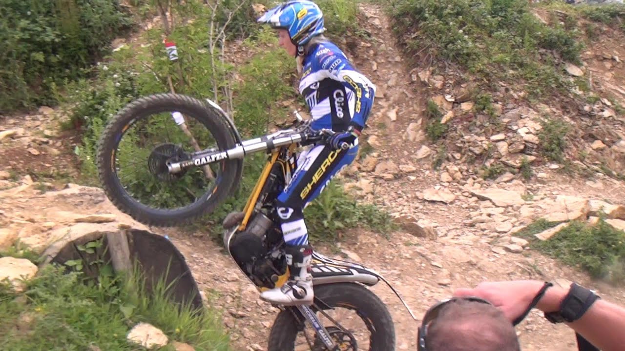 Trials & Enduro Motorcycle Rock & Log Techniques - HD Slow Motion