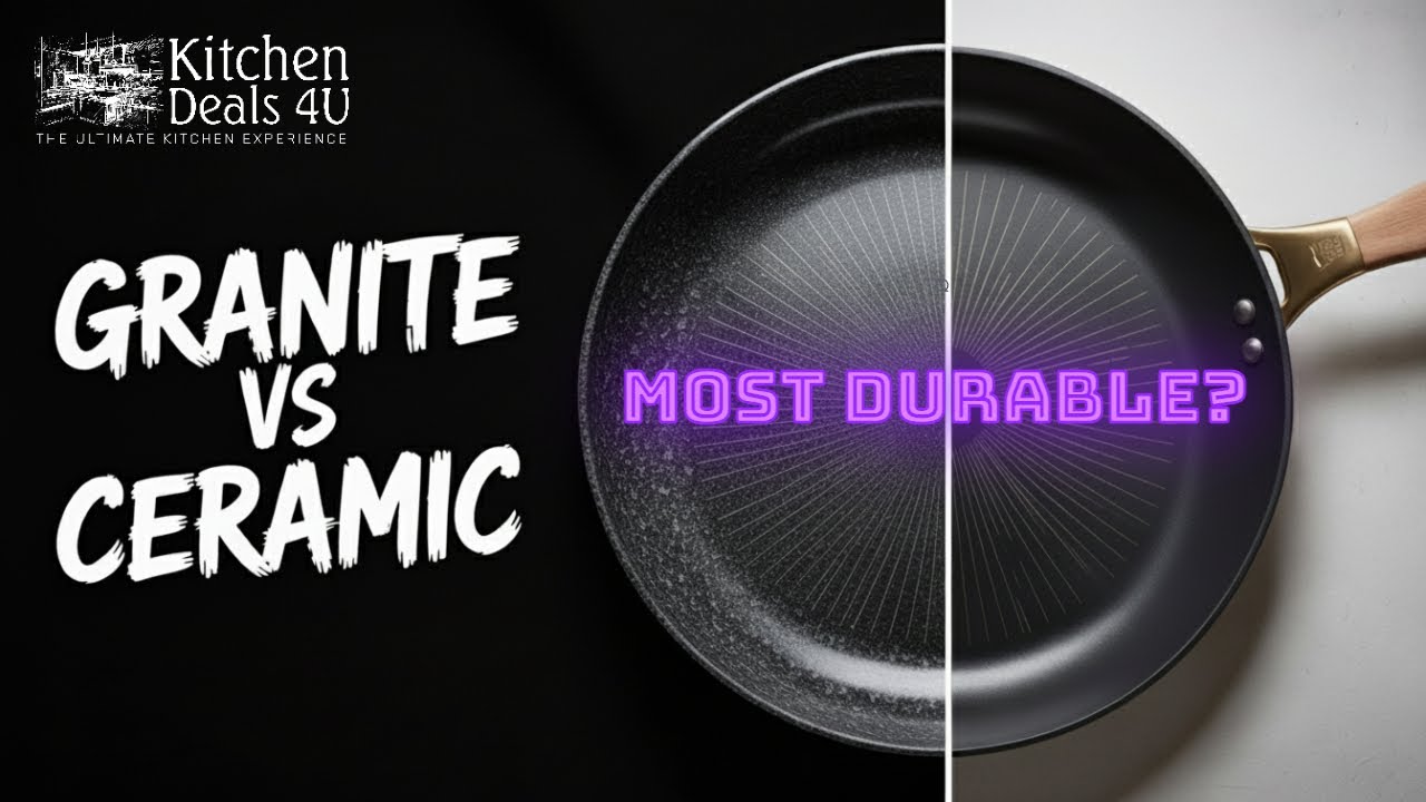 🍳 Granite vs Ceramic: Which Cookware has the BEST Durability?