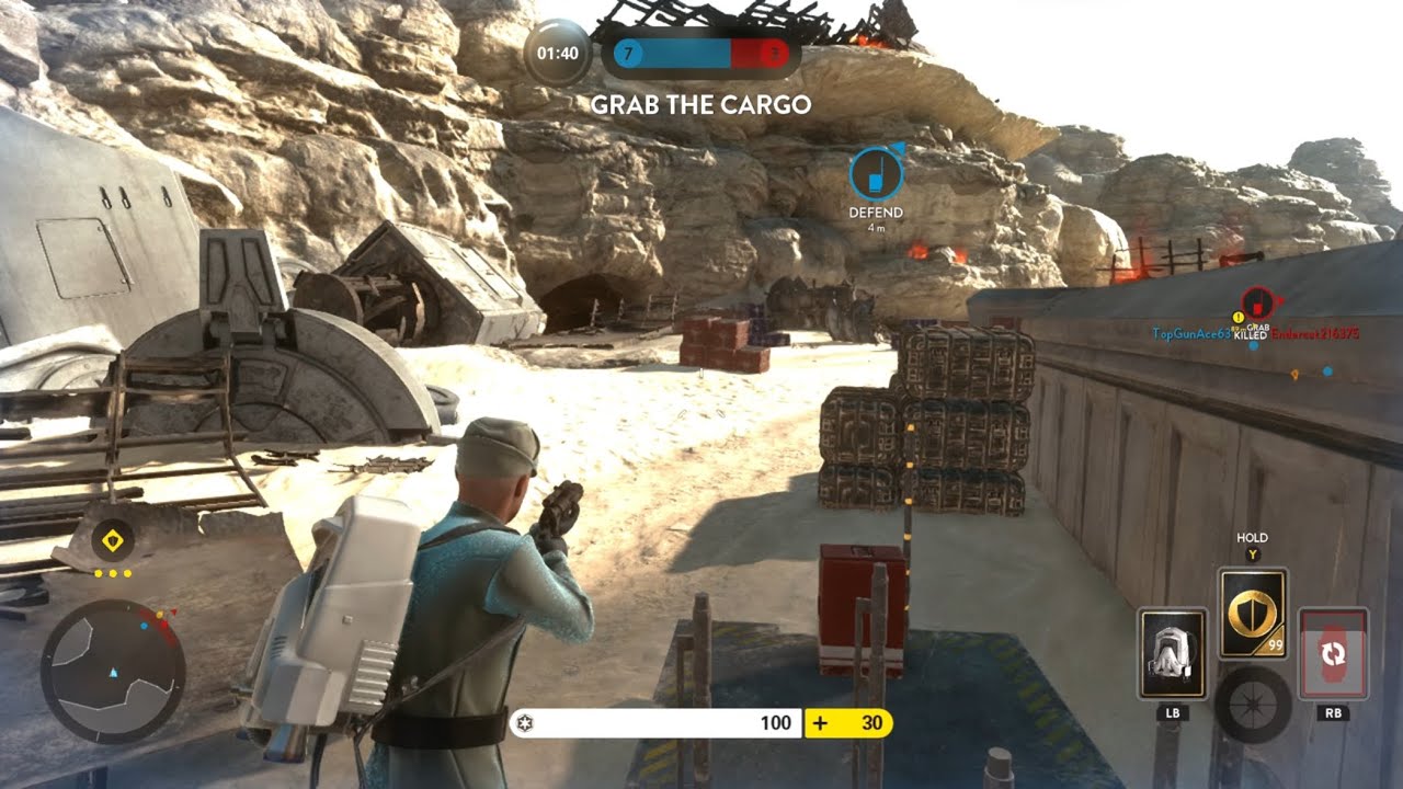 Star Wars Battlefront - Cargo Gameplay (No Commentary)