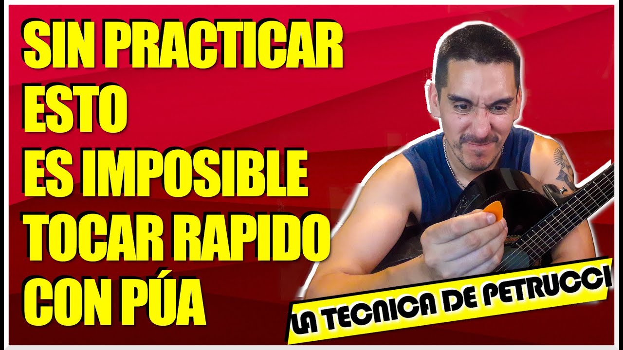 LA TECNICA QUE TE VA A HACER VOLAR CON LA PUA - #Ejercicio #clasesdeguitarra #pua #tabs #guitarra