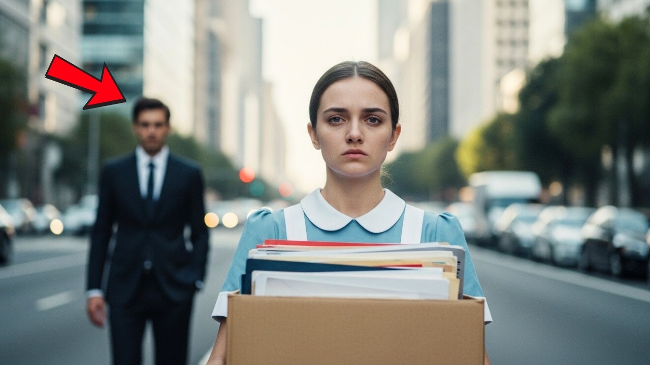 Portava via le scatole vuote dal lavoro… finché un Milionario decise di seguirla e tutto cambiò.