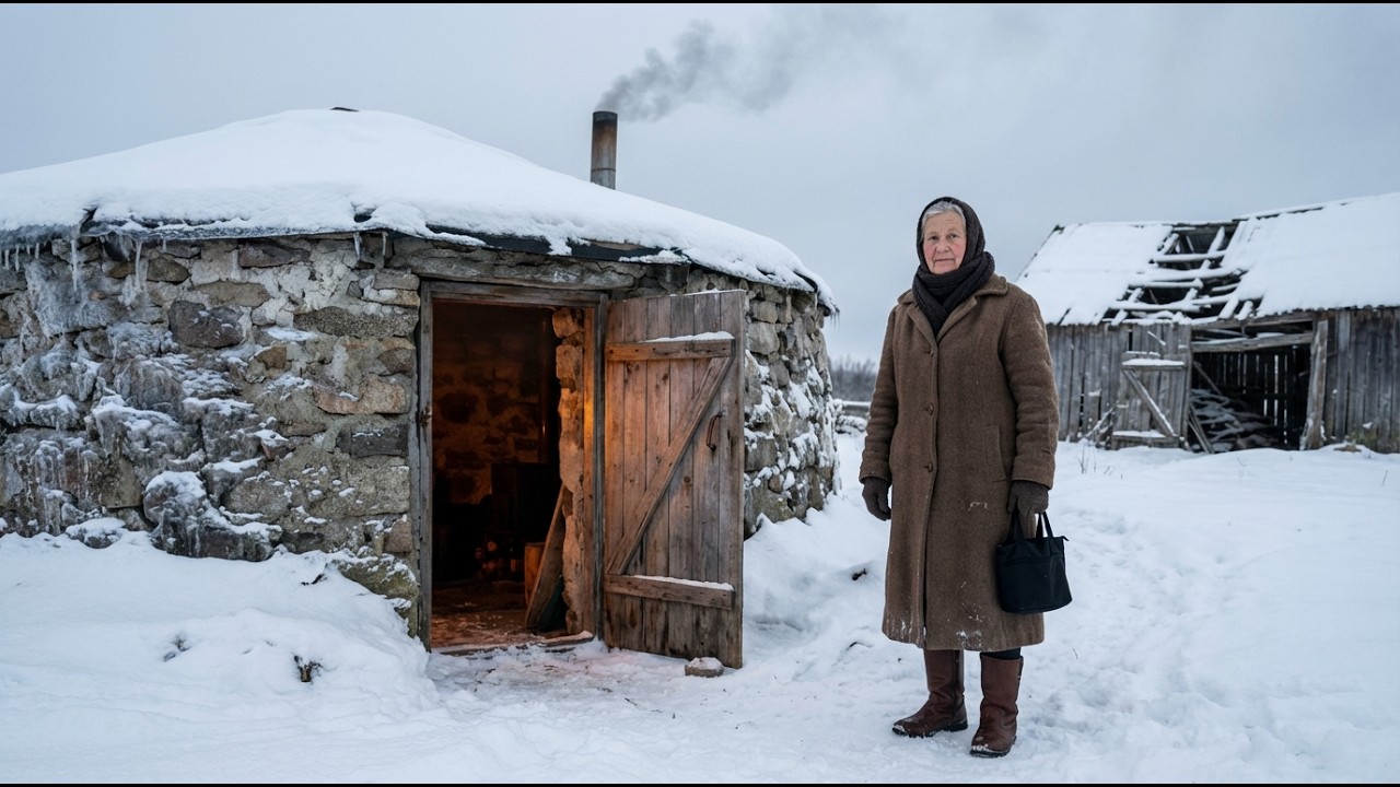 Neighbors Laughed When She Built a Stone Shelter — Until the Snowstorm Proved Her Right