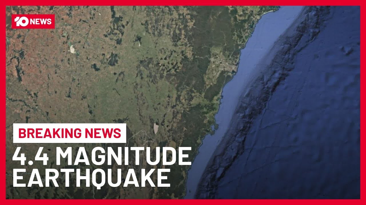4.4 Magnitude Earthquake Rattles Southern NSW and ACT | 10 News