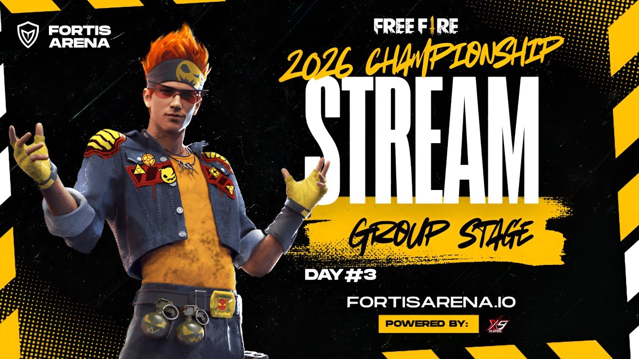 🔴 LIVE: Last Group Stages | Fortisarena Free Fire Championship 2026