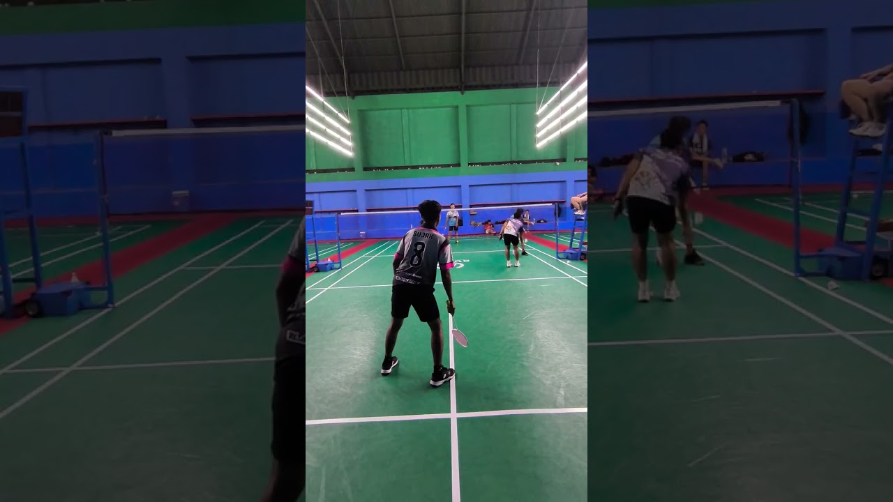 Riski/Audrey VS Agus/Fauzan