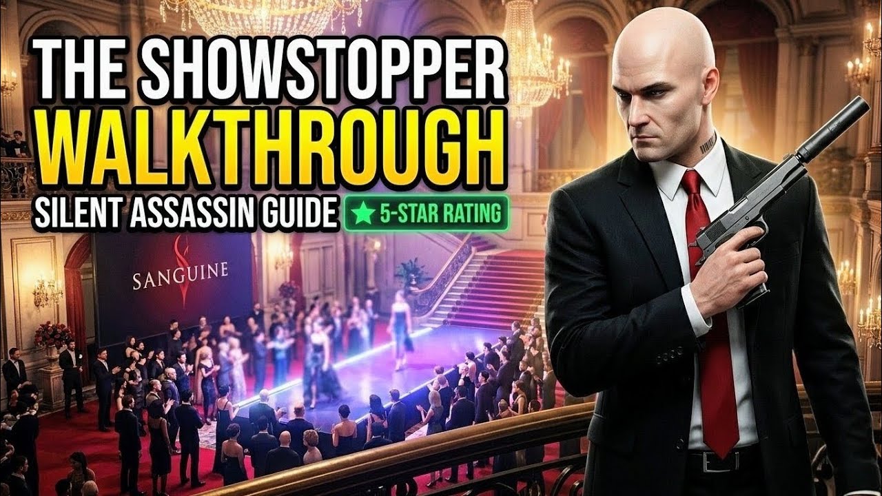 Hitman: The Showstopper Walkthrough (Paris) - Silent Assassin Guide