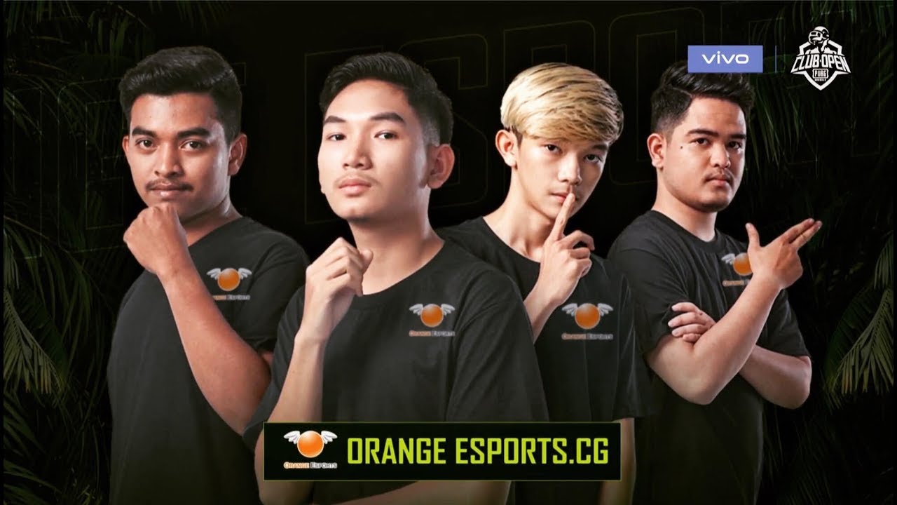 ORANGE ESPORTS.CG Chicken Dinner 1st Game Support Team Cambodia