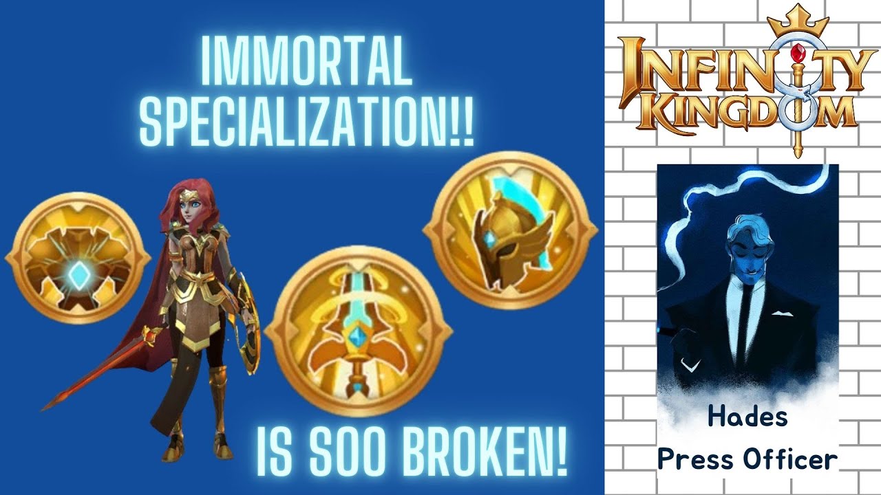 (Hades Guide) Immortal Specialization is OP!!! - Infinity Kingdom