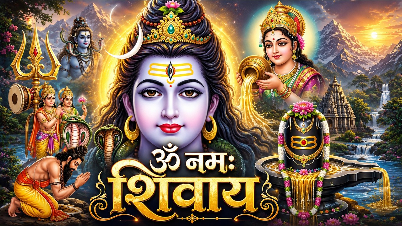 LIVE: ॐ नमः शिवाय धुन | Om Namah Shivaya ShivDhun | NonStop ShivDhun | Daily Mantra