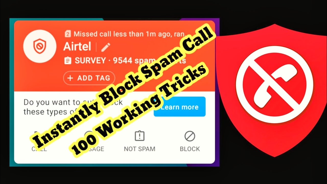 How To Block Spam Call || How do I stop spam calls permanently?