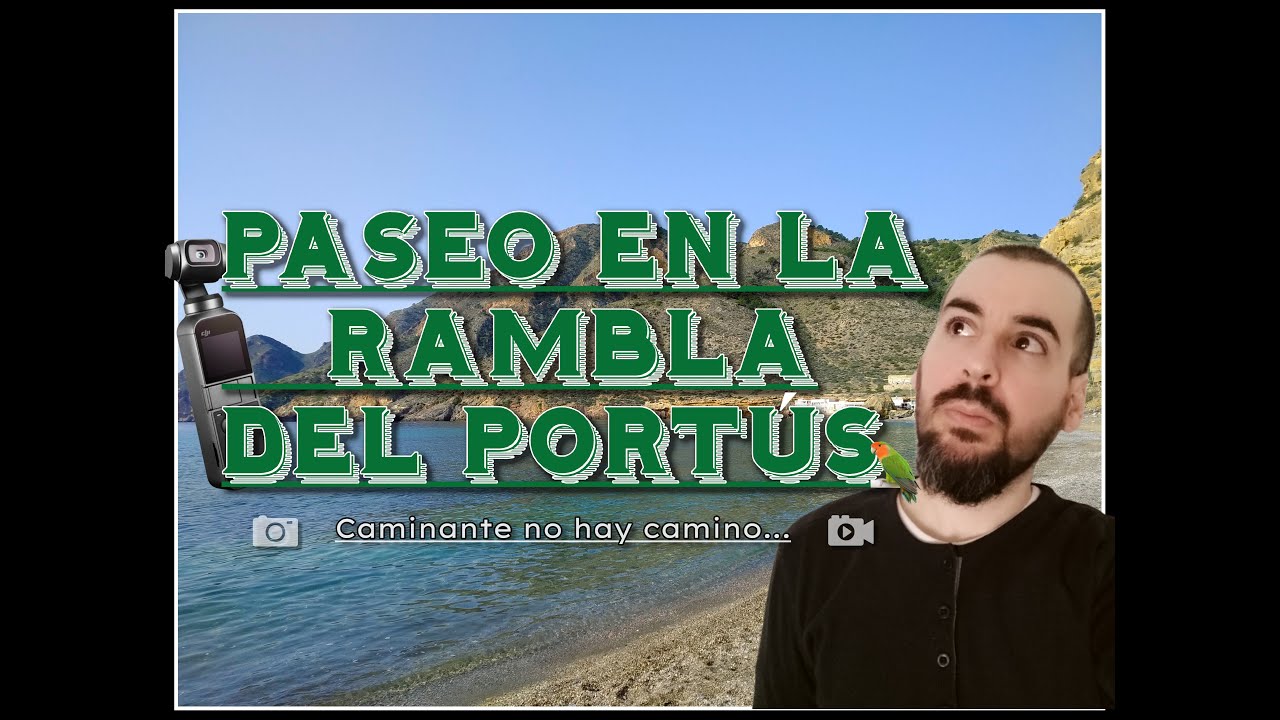 PASEO EN LA RAMBLA DEL PORT&Uacute;S...&iexcl;&iexcl;ENCONTRAMOS UNA FABULOSA CALA!!
