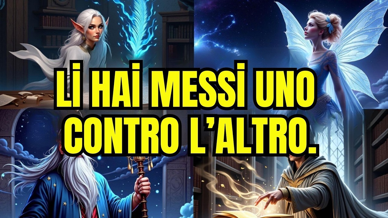 Eletti – si stanno rivoltando l’uno contro l’altro perché il cielo non permette loro di toccarti.