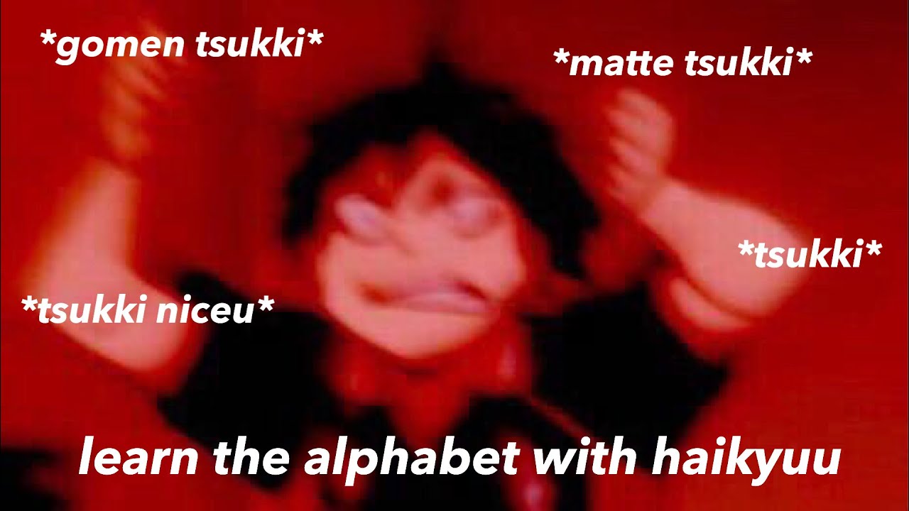 learn the alphabet with haikyuu (SPOILER ALERT!!)