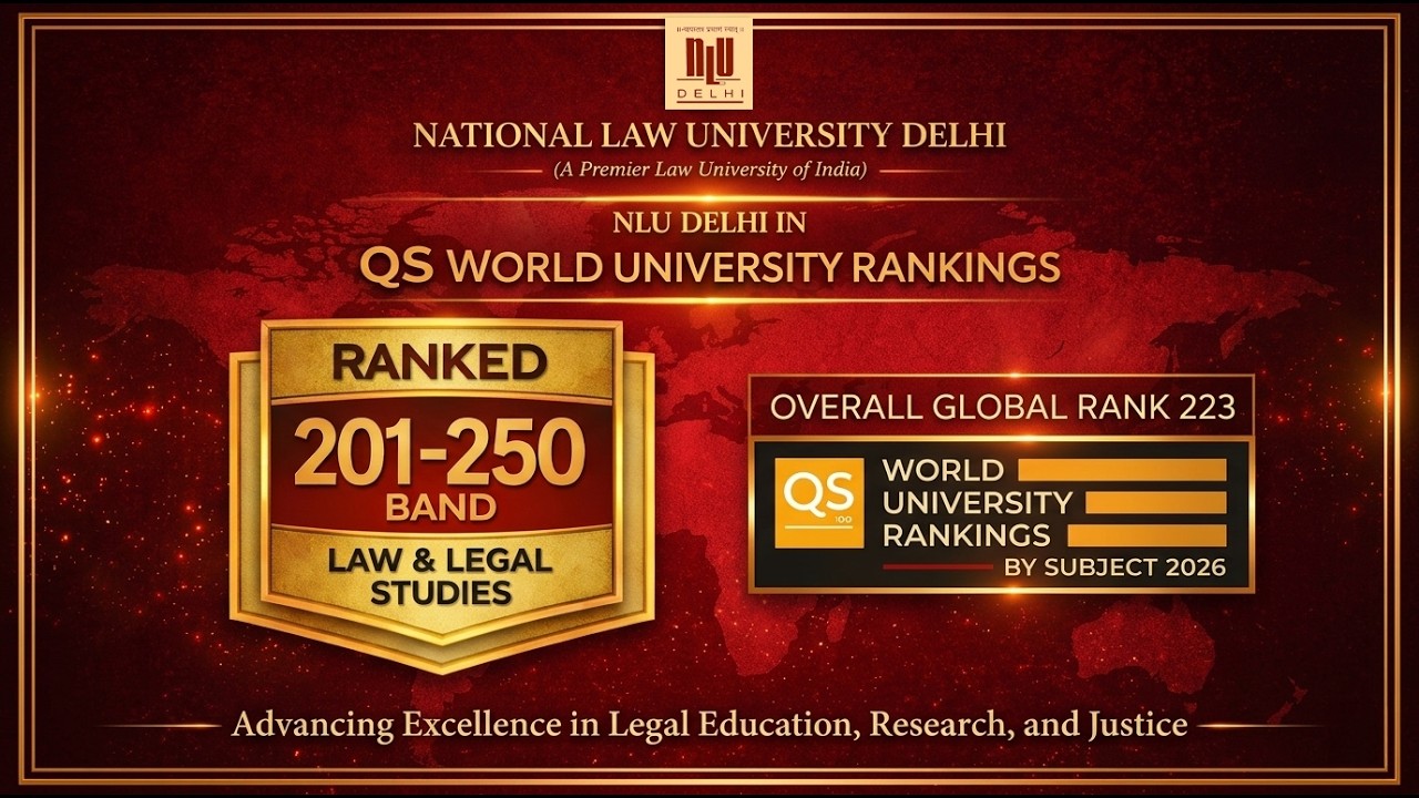 NLU Delhi Breaks into QS World Rankings with a Top-Tier Entry