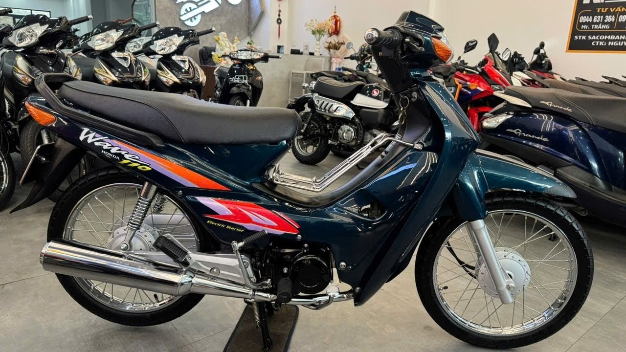 Wave 110 Thái dọn sạch đẹp êm ngon gốc 68 xưa 4 số