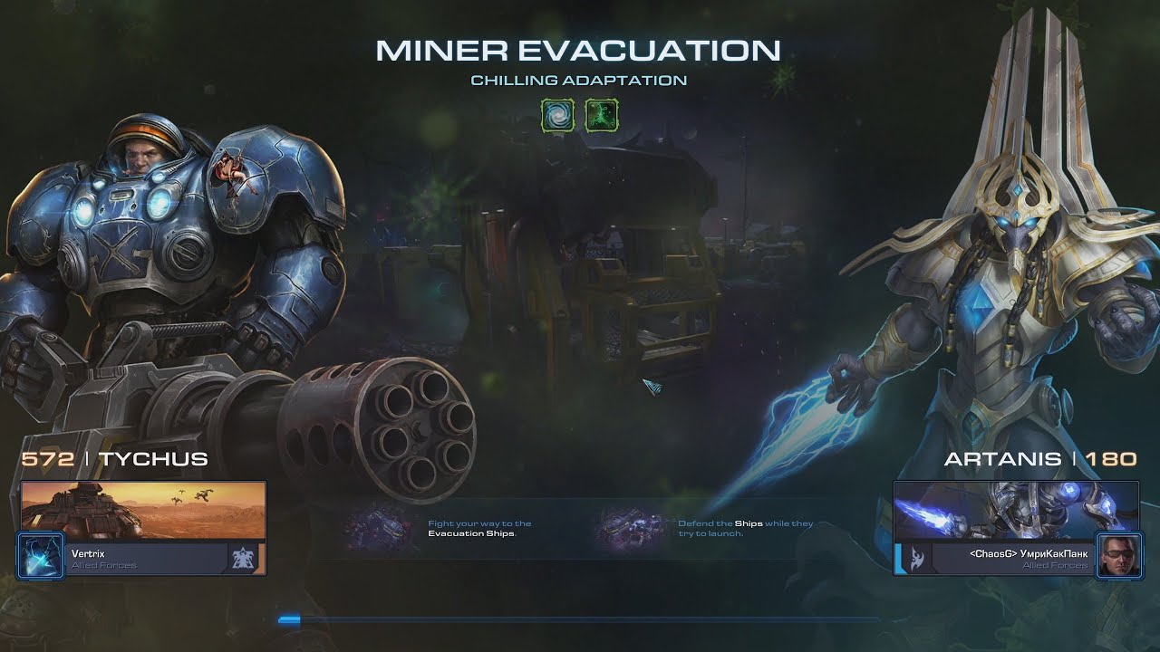 Starcraft 2: Mutation 499 - Chilling Adaptation - Tychus, Artanis