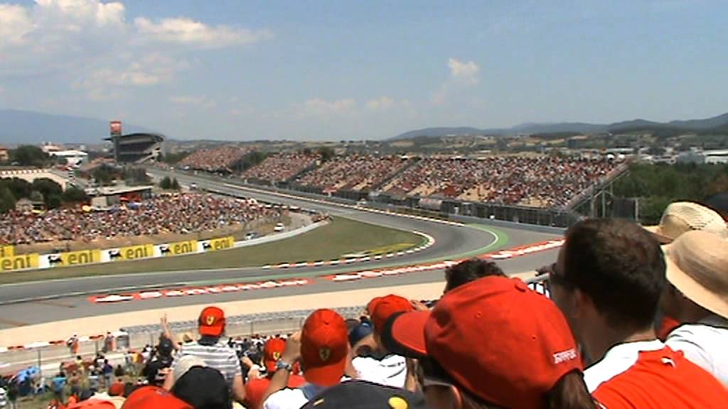 Salida GP de F1 de España-Montmelo 2011.MPG