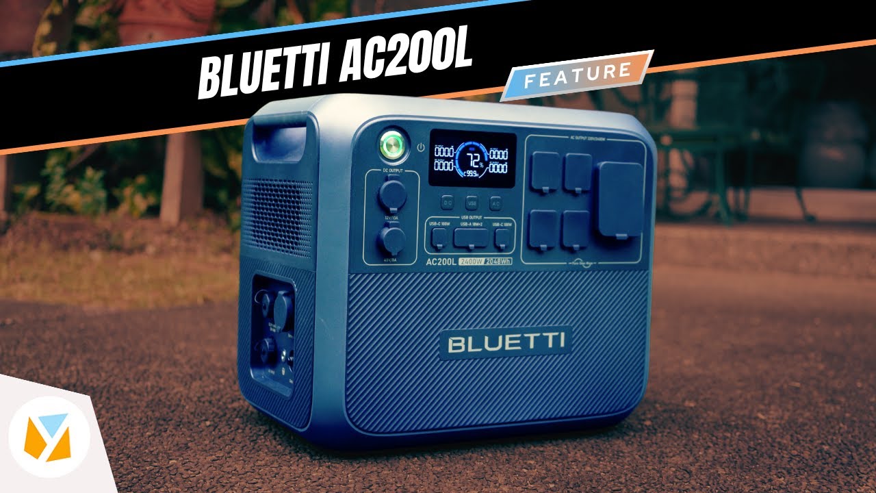 BLUETTI AC200L | A HUGE powerstation that doubles as a UPS