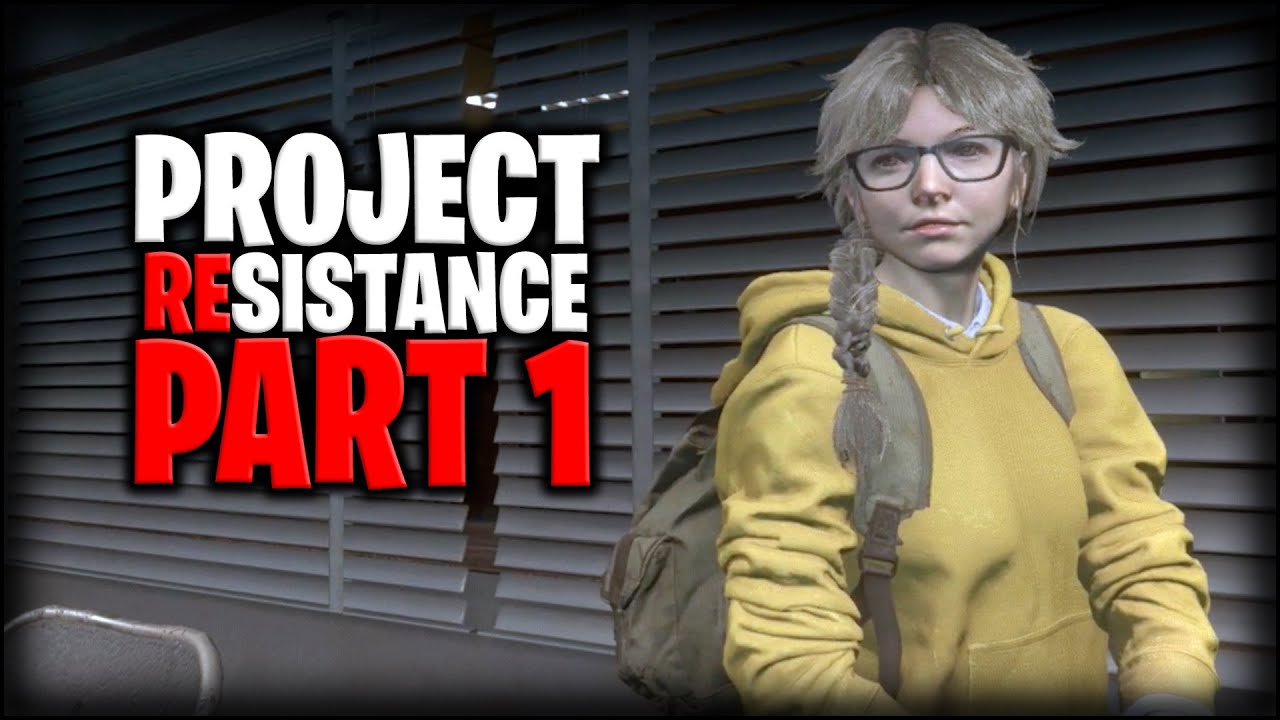 Resident Evil: Project Resistance Gameplay Part 1 - Tutorial & First Game