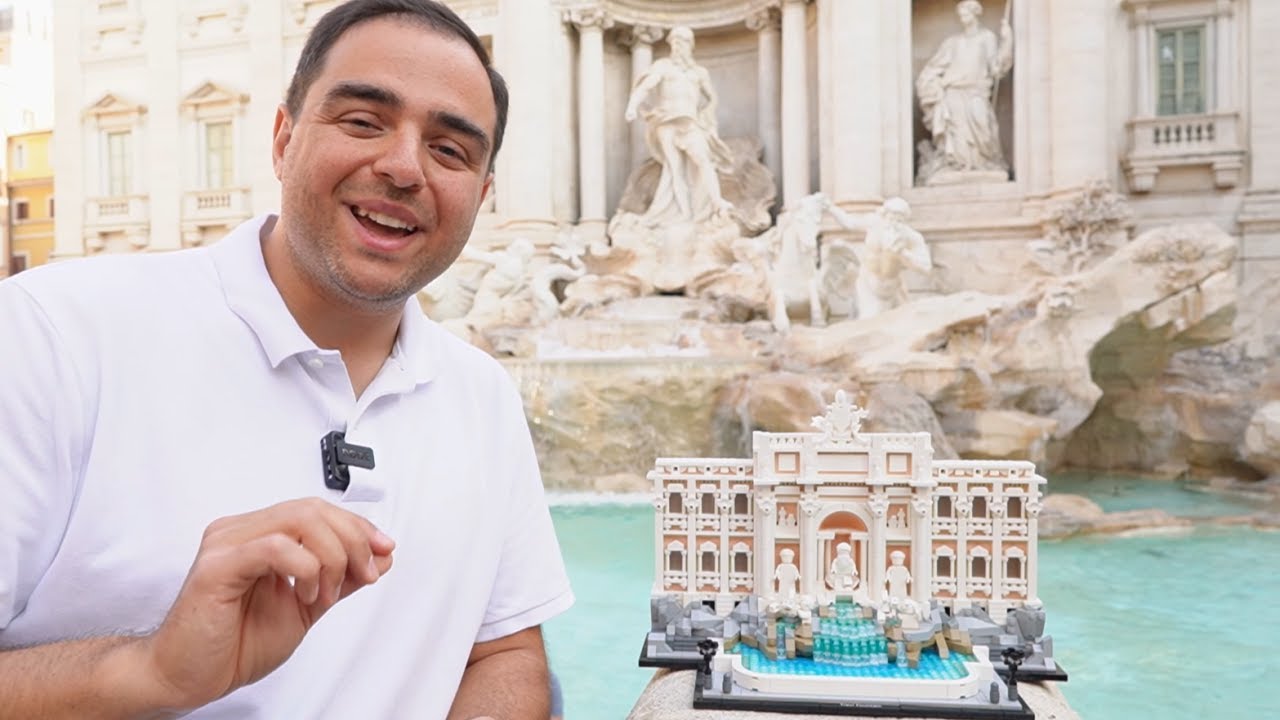 Római vakáció #LEGO módra | Bemutató - 21062 Trevi kút 🇮🇹