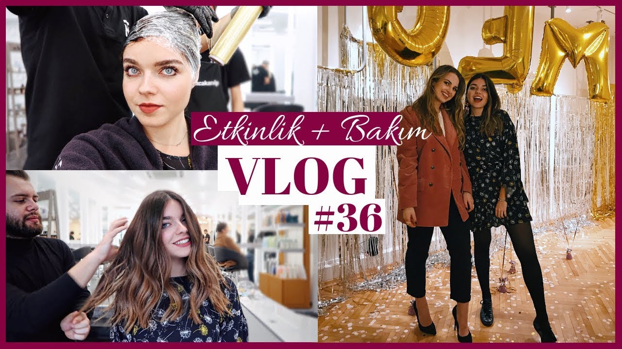 YENİ SAÇLARIM + BAKIM + THE GEAM ETKİNLİK | VLOG #36