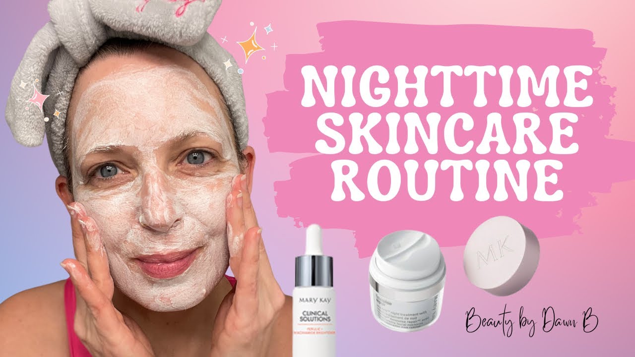 Ежедневный ночной уход за кожей + ритуал перед сном | Beauty by Dawn B