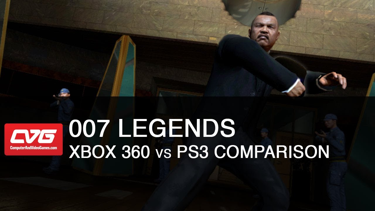007 Legends PS3 vs Xbox 360 Comparision