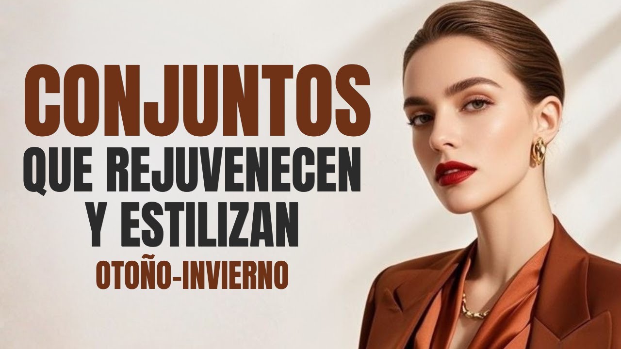 5 Conjuntos Oto&ntilde;o&ndash;Invierno que Rejuvenecen y Estilizan al Instante