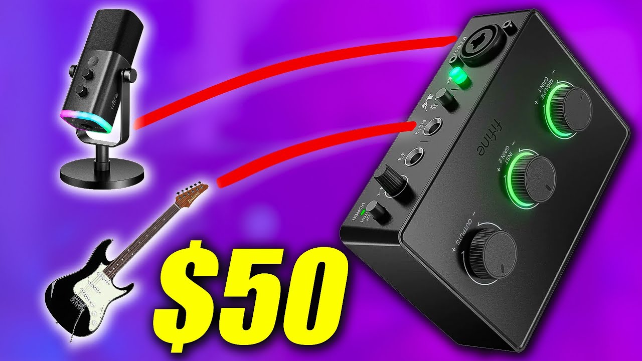 The BEST Budget XLR Mixer For Musicians You Can Buy! | FIFINE Amplitank SC1