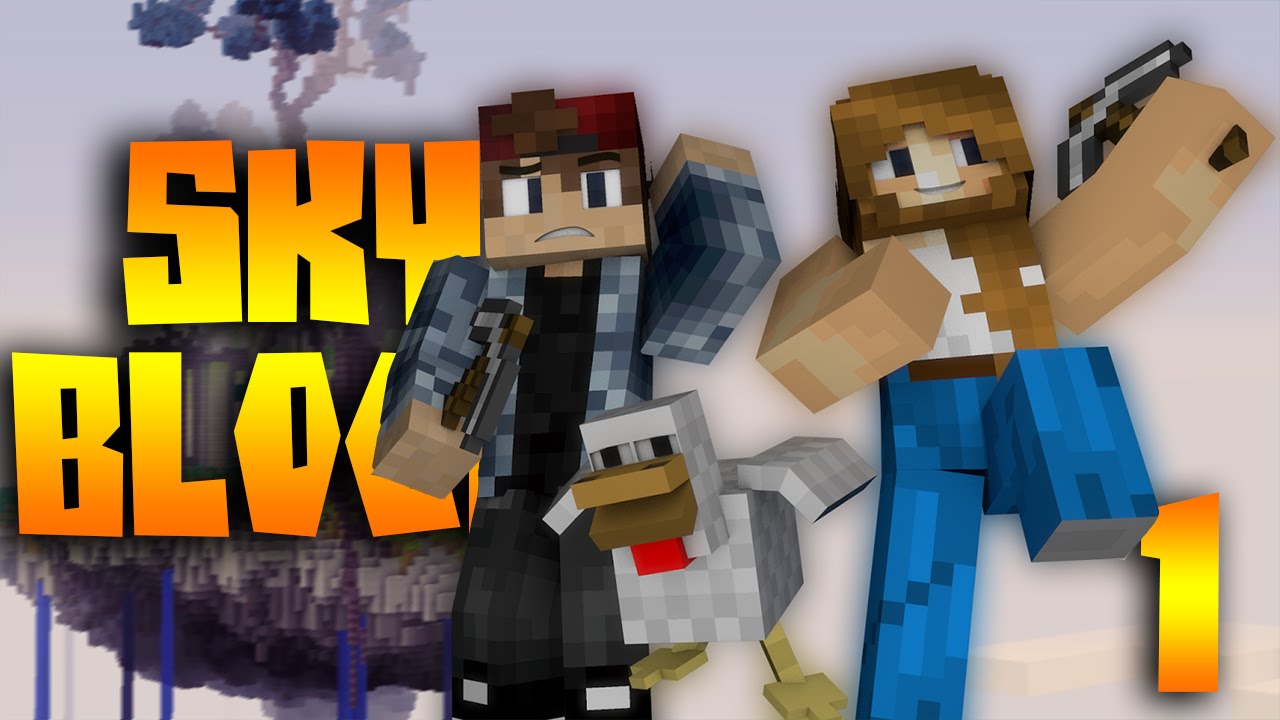 IT BEGINS - SKYBLOCK (EPISODE 1) W/ KAYKRAE