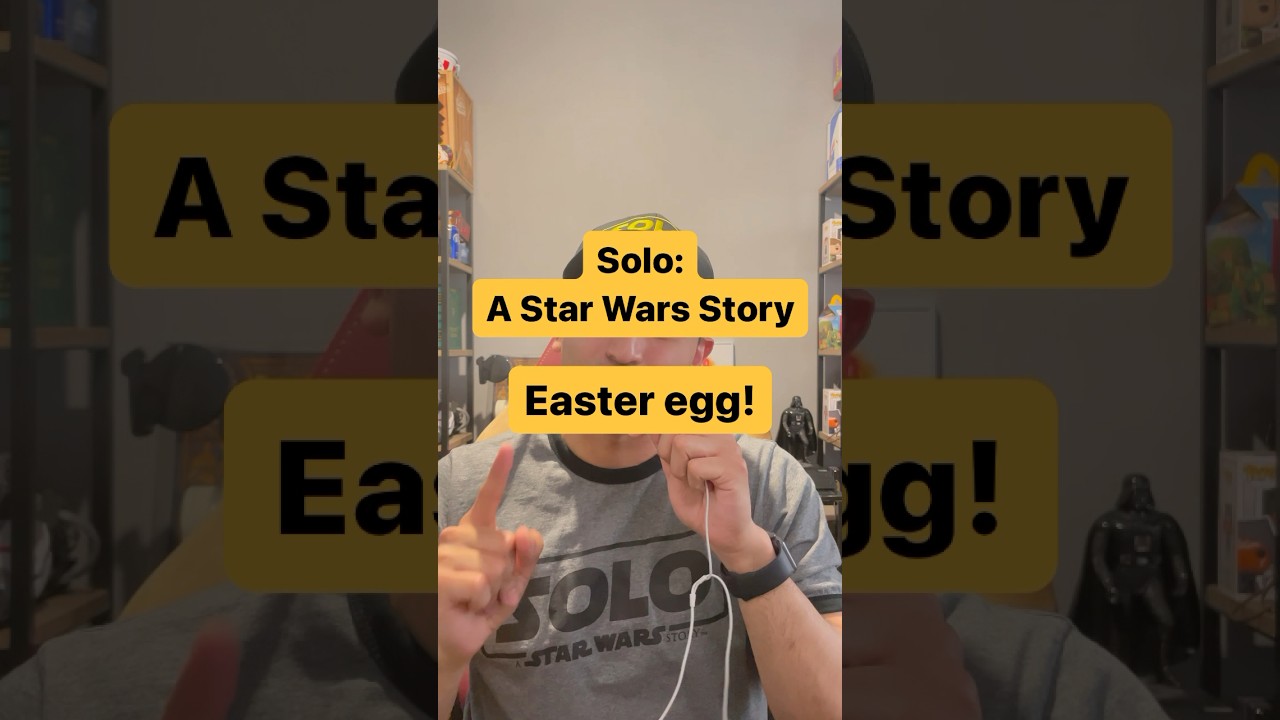 SOLO A STAR WARS STORY: Hidden Easter Egg!