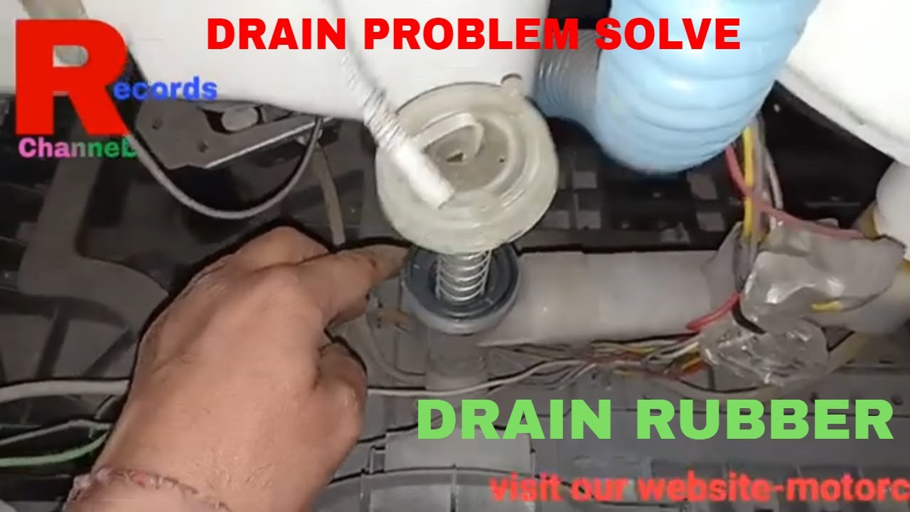 How To Repair Drain Problem Of Washing Machine Washing Machine Repair (100% solution)