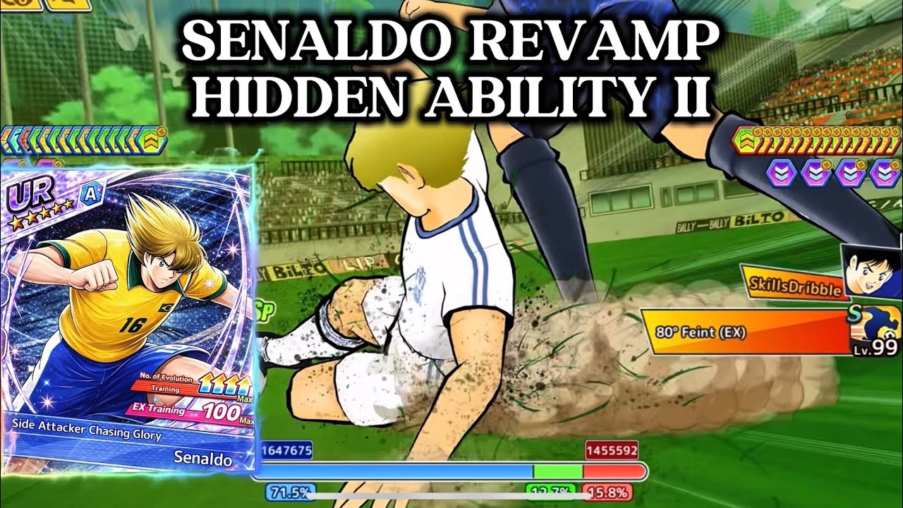 REVIEW SENALDO REVAMP AFTER HIDDEN ABILITY II, BETTER THAN RED ONE? CAPTAIN TSUBASA DREAM TEAM