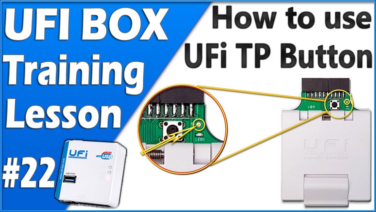 How to use UFi Box TP Switch | UFi Box में TP बटन कैसे यूज करें ? | UFI Box Training Lesson 22