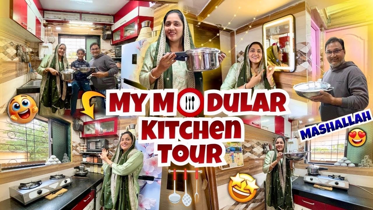 My Modular Kitchen Tour 🍽️ | Afreen Dastarkhwan Ka Kitchen Tour | Vlog 2026