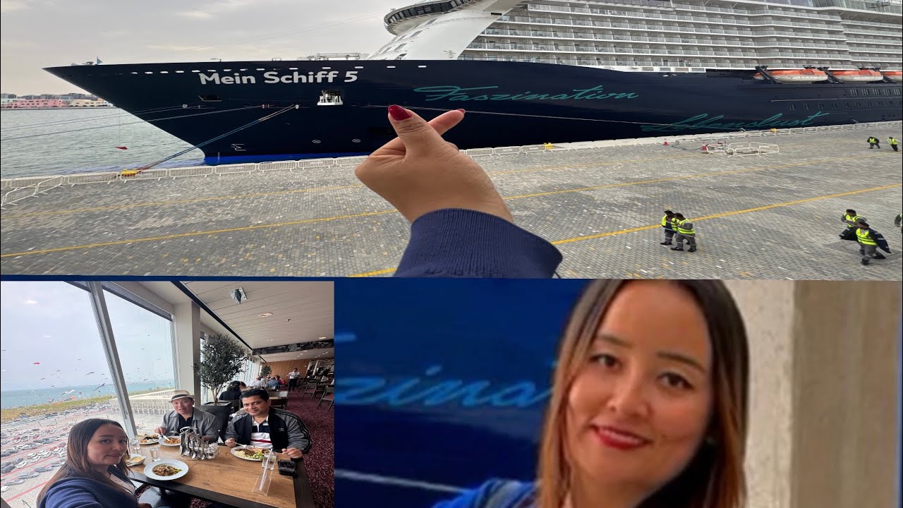 Historic Moment! Mein Schiff 5 i have Visits in Doha for the First Time 🚢✨