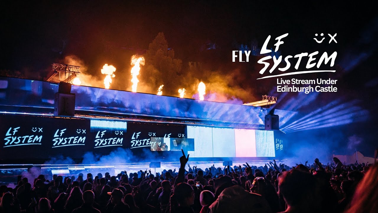 LF SYSTEM under Edinburgh Castle at FLY Open Air