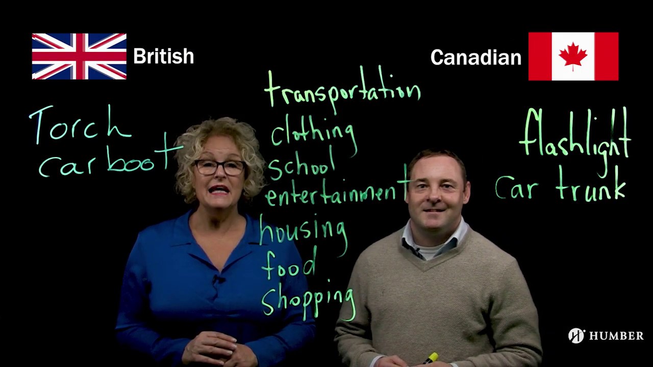 English For ESL: British vs North American Vocabulary - Series Overview