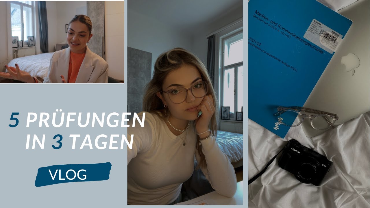 5 KLAUSUREN IN 3 TAGEN|| 1.Uni Prüfungen/durchgefallen/überfordert/PKWstudium||Sabrina Büscher