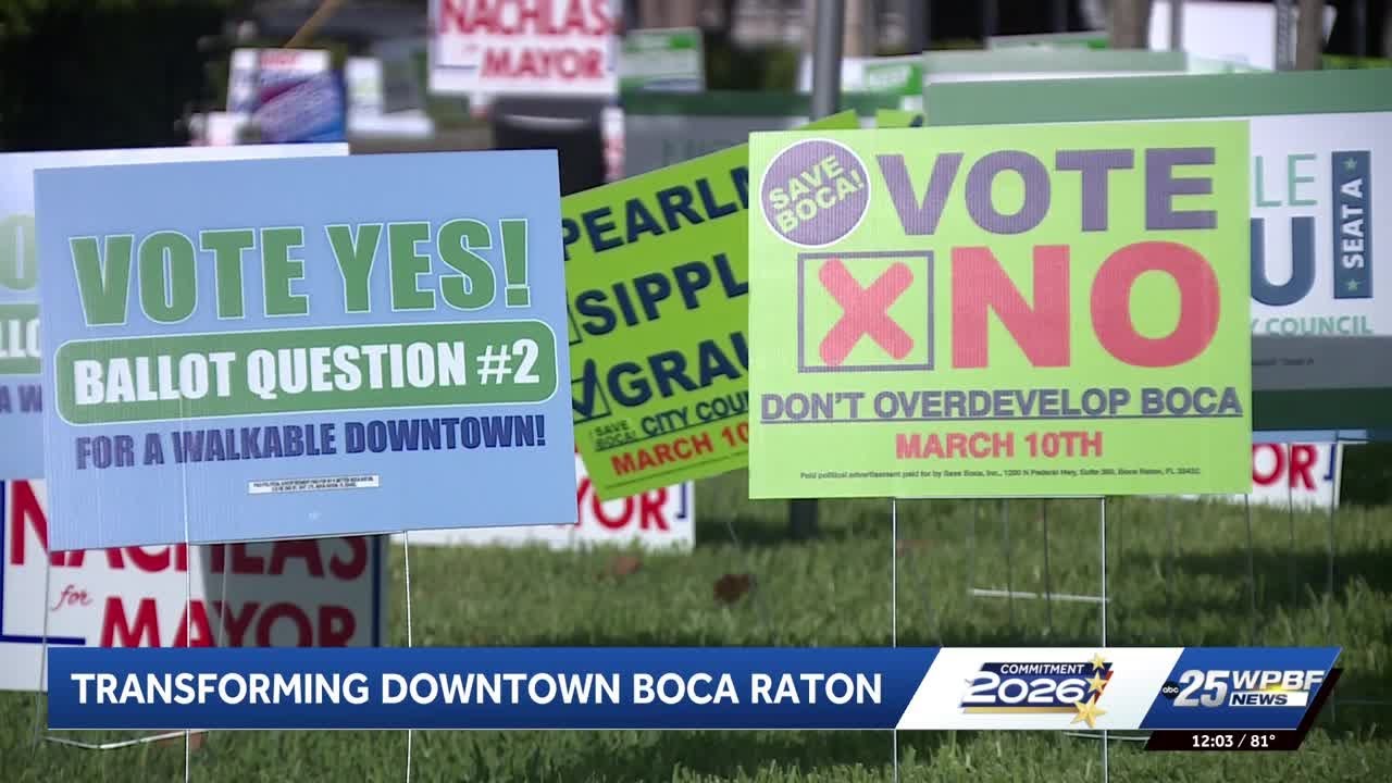 Now in the hands of voters: Boca Raton residents vote on downtown redevelopment project