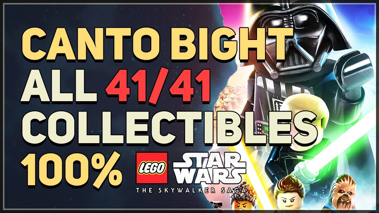 Canto Bight All Collectibles 100% LEGO Star Wars The Skywalker Saga