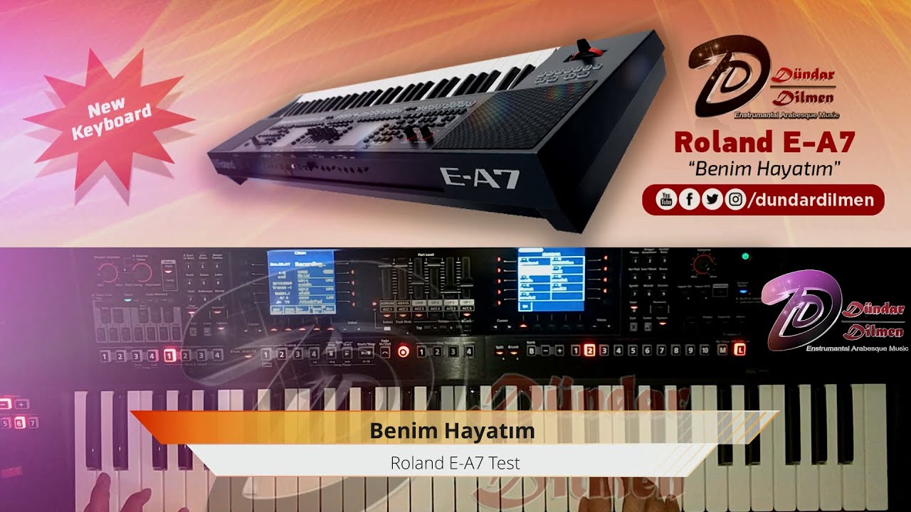 #RolandEA7 #BenimHayatım #Org #Korg #Roland Benim Hayatım - 2020 (Roland E-A7)