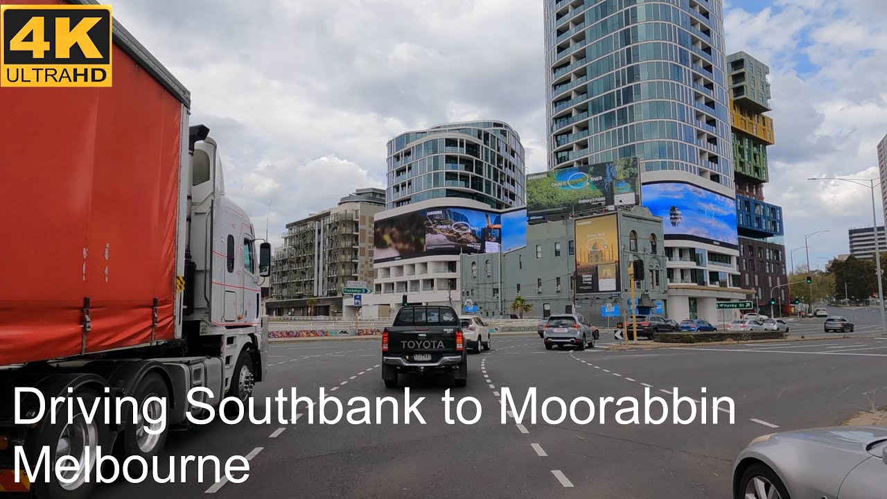 Driving Southbank to Moorabbin | Melbourne Australia | 4K UHD