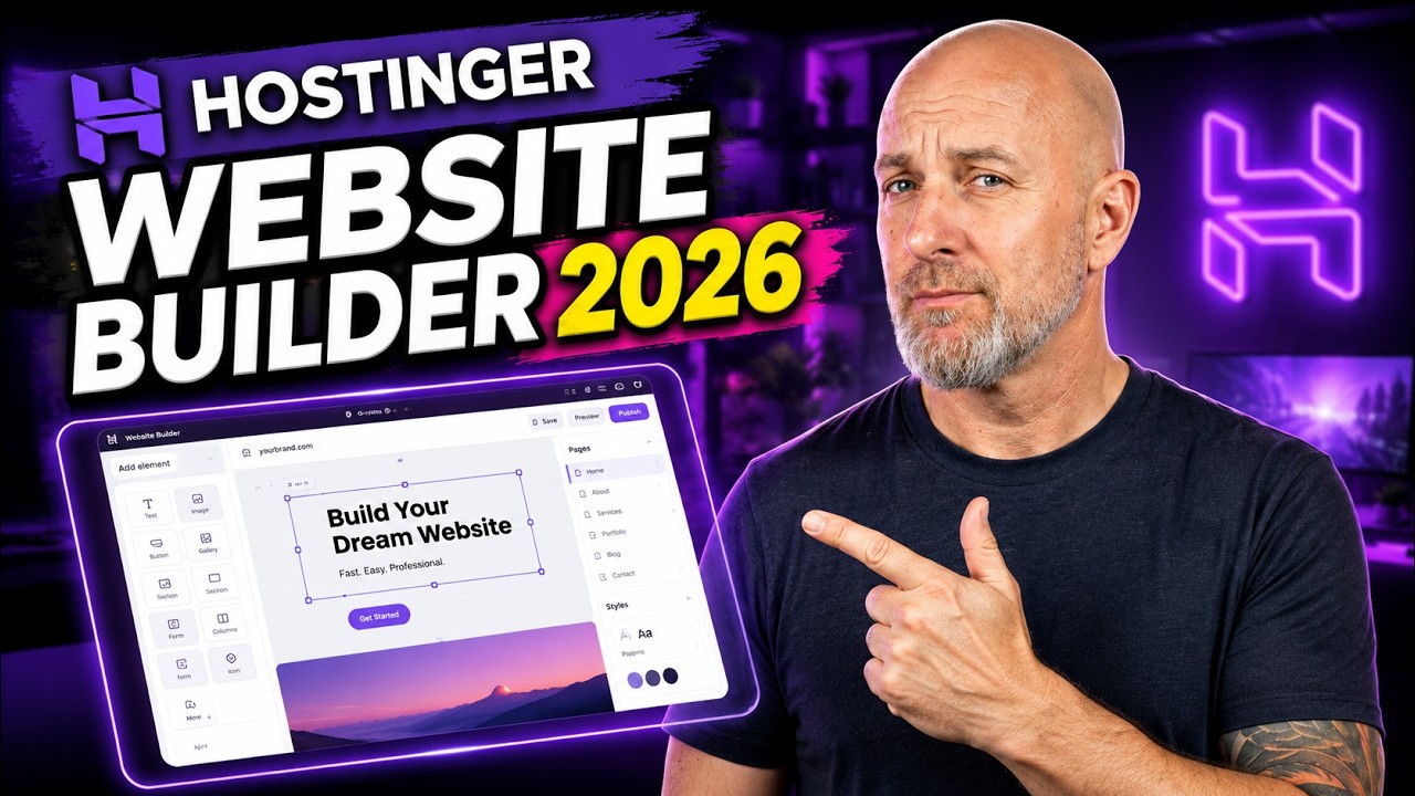 Конструктор сайтов Hostinger в 2026 году