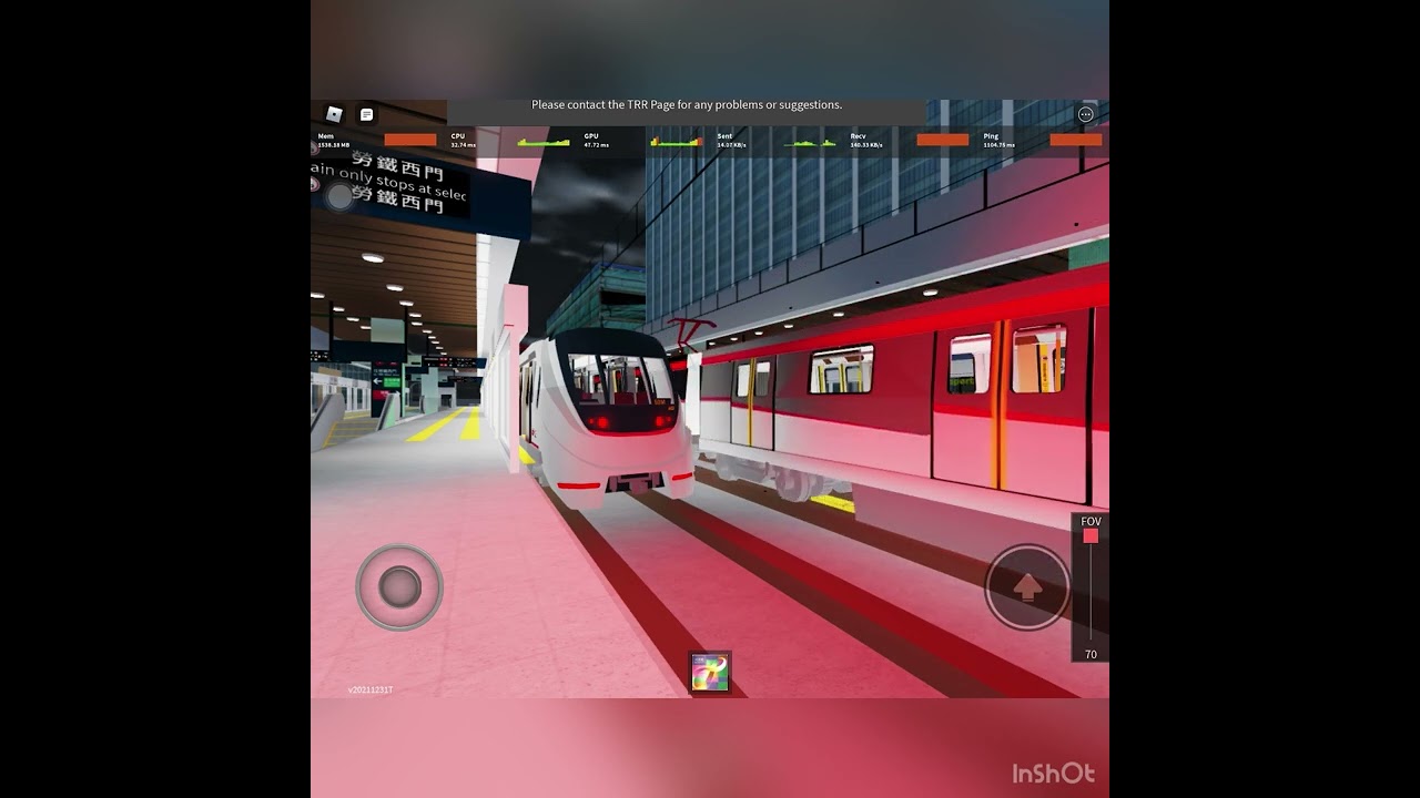 TRR train spot