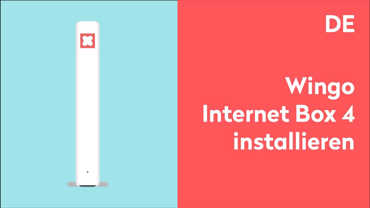 Wie installiere ich die Wingo Internet Box 4? | Wingo Help