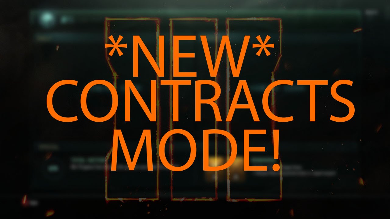 *NEW*-Supply Drop Contracts Black Ops 3