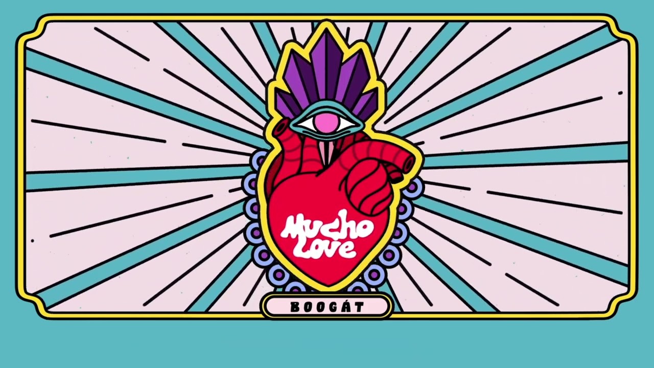 Boog&aacute;t, B&iuml;a, Galamba - Los D&iacute;as Buenos (Lyrix Video)